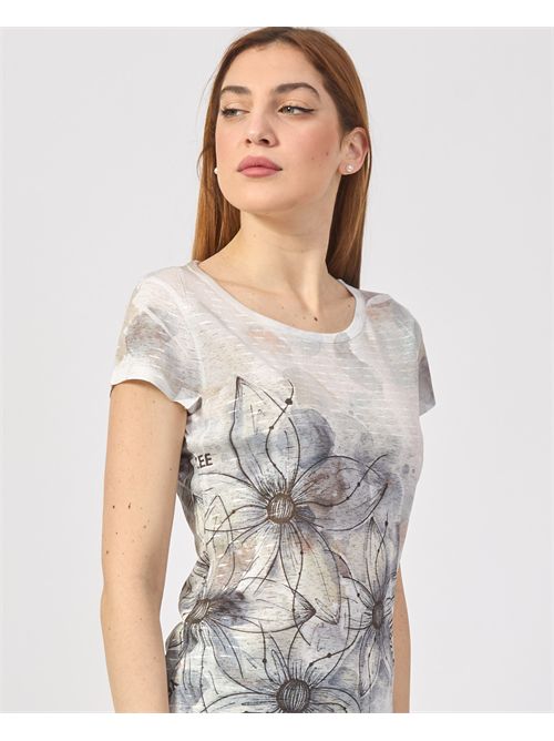 T-shirt girocollo Yes Zee con stampa sublimatica YES ZEE | T236-Y3022222